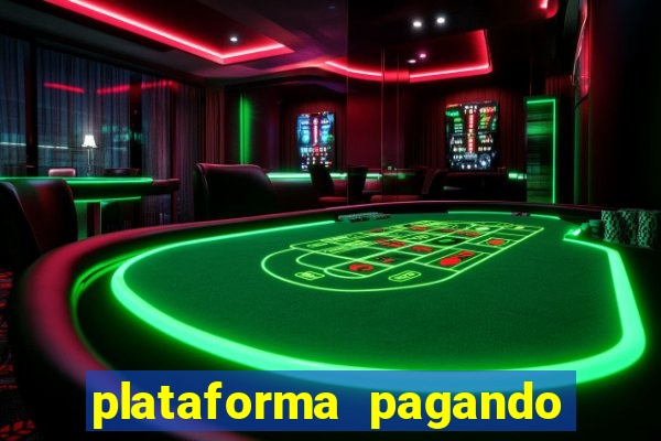 plataforma pagando no cadastro saque free